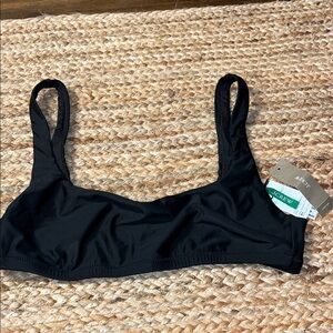 J.Crew swim suit top size M black